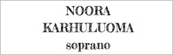 Noora Karhuluoma 250×80